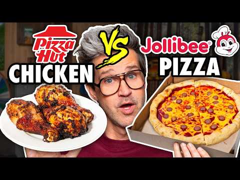 Combining Fast Food Chicken And Pizza (Taste Test)
