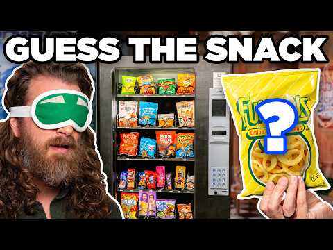 Guess The Mystery Vending Machine Snack