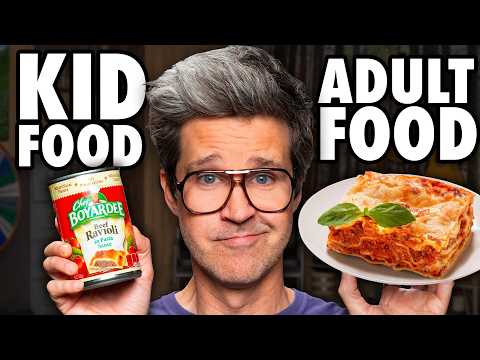 Kid Food vs. Adult Food (Taste Test)
